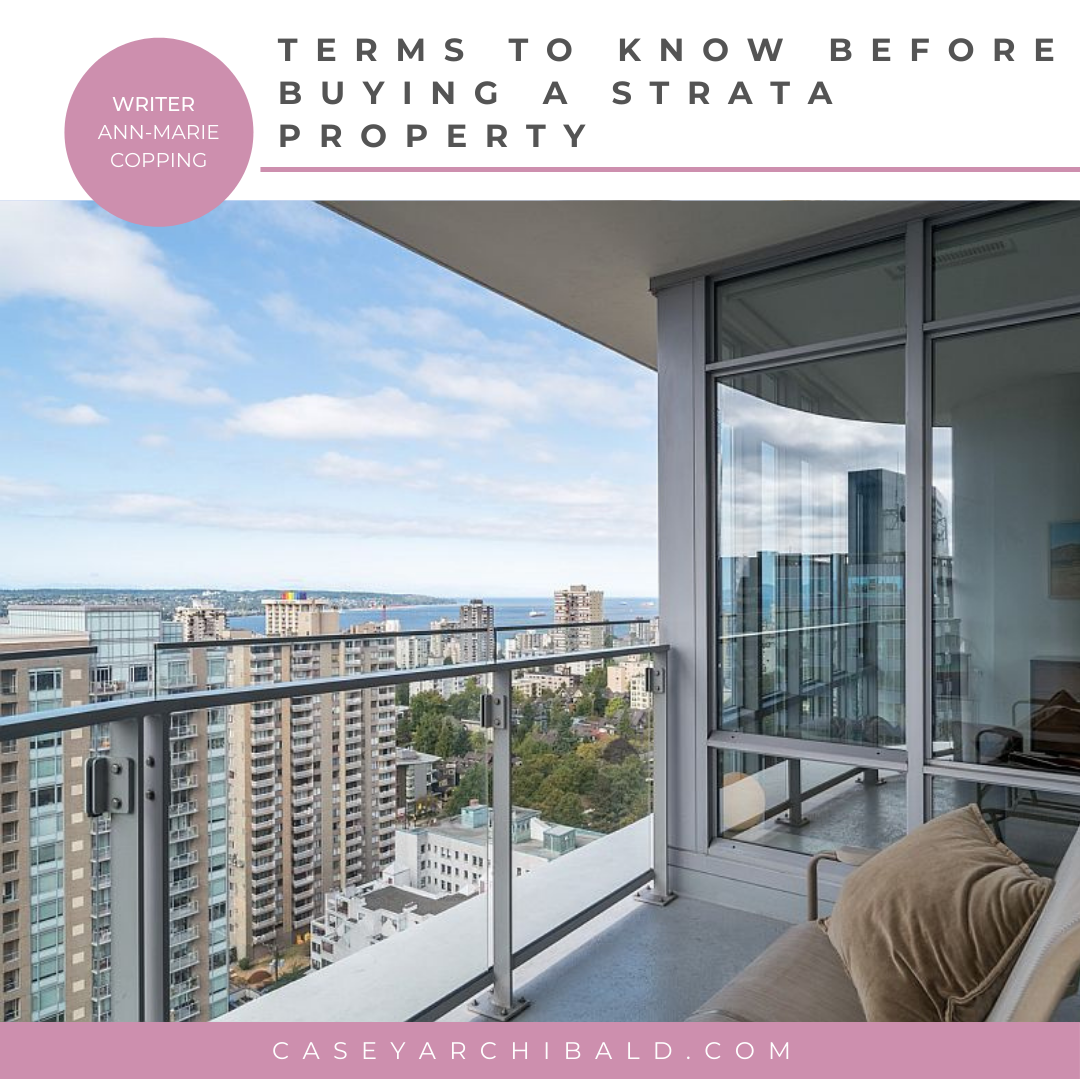 Terms You Should Know Before Buying A Strata Property